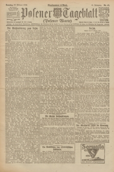 Posener Tageblatt (Posener Warte). Jg.61, Nr. 47 (26 Februar 1922) + dod.