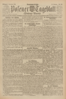 Posener Tageblatt (Posener Warte). Jg.61, Nr. 200 (6 September 1922) + dod.