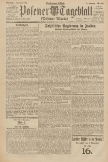 Posener Tageblatt (Posener Warte). Jg.61, Nr. 248 (1 November 1922) + dod.
