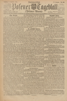 Posener Tageblatt (Posener Warte). Jg.61, Nr. 263 (19 November 1922) + dod.