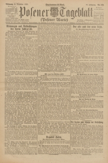 Posener Tageblatt (Posener Warte). Jg.61, Nr. 270 (29 November 1922) + dod.