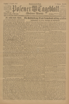 Posener Tageblatt (Posener Warte). Jg.61, Nr. 279 (10 Dezember 1922) + dod.