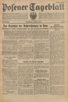 Posener Tageblatt. Jg.73, Nr. 4 (6 Januar 1934) + dod.