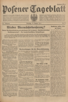 Posener Tageblatt. Jg.73, Nr. 17 (23 Januar 1934) + dod.