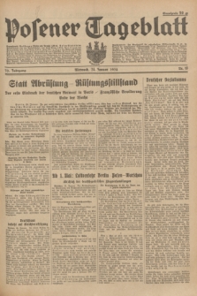 Posener Tageblatt. Jg.73, Nr. 18 (24 Januar 1934) + dod.