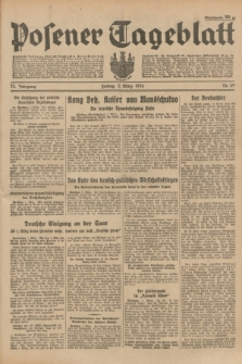 Posener Tageblatt. Jg.73, Nr. 49 (2 März 1934) + dod.