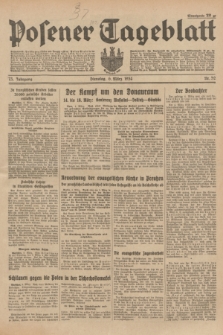 Posener Tageblatt. Jg.73, Nr. 52 (6 März 1934) + dod.