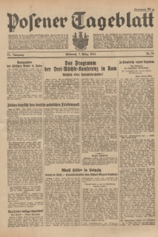 Posener Tageblatt. Jg.73, Nr. 53 (7 März 1934) + dod.