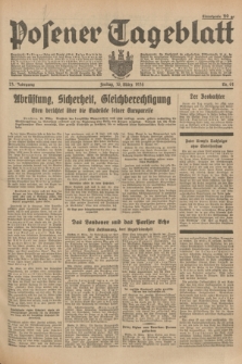 Posener Tageblatt. Jg.73, Nr. 61 (16 März 1934) + dod.