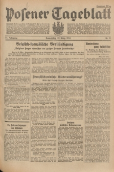Posener Tageblatt. Jg.73, Nr. 71 (29 März 1934) + dod.