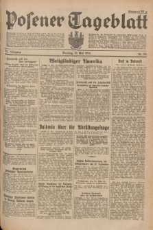 Posener Tageblatt. Jg.73, Nr. 106 (13 Mai 1934) + dod.
