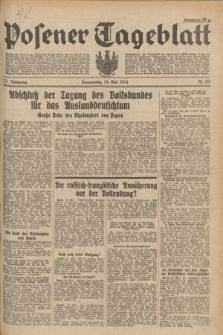 Posener Tageblatt. Jg.73, Nr. 114 (24 Mai 1934) + dod.