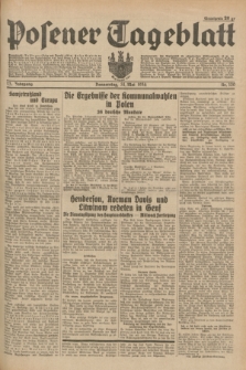 Posener Tageblatt. Jg.73, nr 120 (31 Mai 1934) + dod.