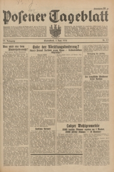 Posener Tageblatt. Jg.73, Nr. 121 (2 Juni 1934) + dod.