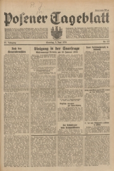 Posener Tageblatt. Jg.73, Nr. 122 (3 Juni 1934) + dod.