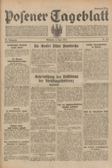 Posener Tageblatt. Jg.73, Nr. 124 (6 Juni 1934) + dod.
