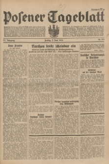 Posener Tageblatt. Jg.73, Nr. 126 (8 Juni 1934) + dod.