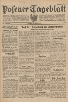 Posener Tageblatt. Jg.73, Nr. 135 (19 Juni 1934) + dod.