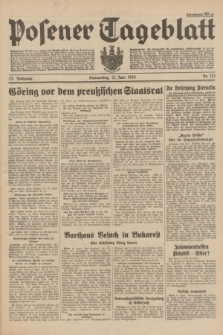 Posener Tageblatt. Jg.73, Nr. 137 (21 Juni 1934) + dod.