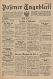 Posener Tageblatt. Jg.73, Nr. 138 (22 Juni 1934) + dod.