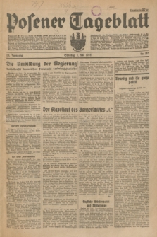 Posener Tageblatt. Jg.73, Nr. 145 (1 Juli 1934) + dod.