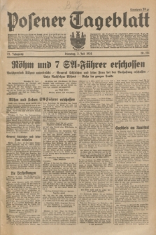Posener Tageblatt. Jg.73, Nr. 146 (3 Juli 1934) + dod.
