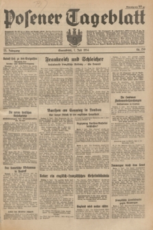 Posener Tageblatt. Jg.73, Nr. 150 (7 Juli 1934) + dod.