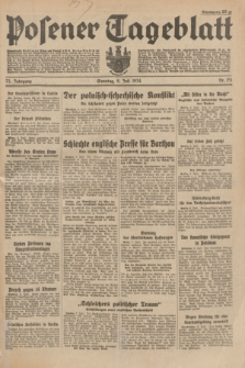 Posener Tageblatt. Jg.73, Nr. 151 (8 Juli 1934) + dod.