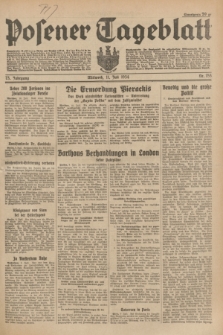 Posener Tageblatt. Jg.73, Nr. 153 (11 Juli 1934) + dod.