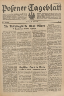 Posener Tageblatt. Jg.73, Nr. 157 (15 Juli 1934) + dod.
