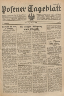 Posener Tageblatt. Jg.73, Nr. 158 (17 Juli 1934) + dod.