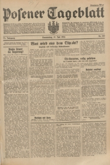 Posener Tageblatt. Jg.73, Nr. 160 (19 Juli 1934) + dod.