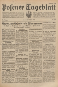 Posener Tageblatt. Jg.73, Nr. 168 (28 Juli 1934) + dod.
