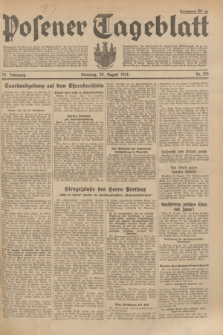 Posener Tageblatt. Jg.73, Nr. 193 (28 August 1934) + dod.