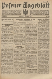 Posener Tageblatt. Jg.73, Nr. 204 (9 September 1934) + dod.