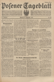 Posener Tageblatt. Jg.73, Nr. 218 (26 September 1934) + dod.