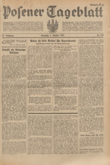 Posener Tageblatt. Jg.73, Nr. 228 (7 Oktober 1934) + dod.