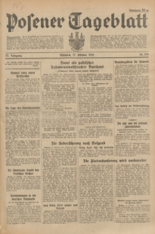 Posener Tageblatt. Jg.73, Nr. 236 (17 Oktober 1934) + dod.
