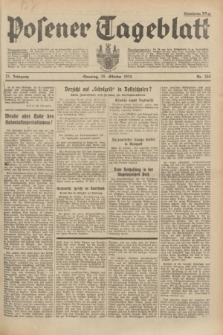 Posener Tageblatt. Jg.73, Nr. 246 (28 Oktober 1934) + dod.