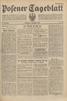 Posener Tageblatt. Jg.73, Nr. 252 (6 November 1934) + dod.