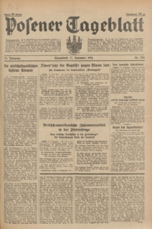 Posener Tageblatt. Jg.73, nr 262 (17 November 1934) + dod.