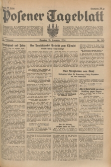 Posener Tageblatt. Jg.73, nr 263 (18 November 1934) + dod.