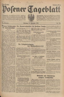 Posener Tageblatt. Jg.73, nr 264 (20 November 1934) + dod.