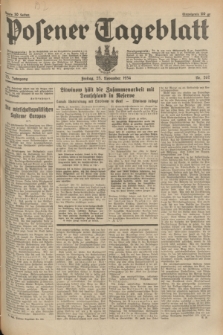 Posener Tageblatt. Jg.73, nr 267 (23 November 1934) + dod.