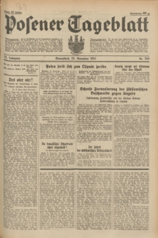 Posener Tageblatt. Jg.73, nr 268 (24 November 1934) + dod.