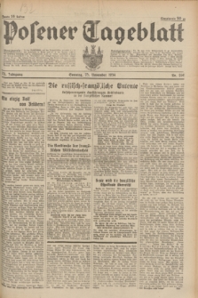 Posener Tageblatt. Jg.73, nr 269 (25 November 1934) + dod.