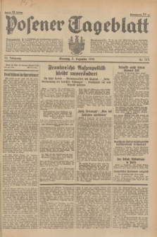 Posener Tageblatt. Jg.73, nr 275 (2 Dezember 1934) + dod.