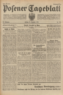 Posener Tageblatt. Jg.73, nr 284 (14 Dezember 1934) + dod.