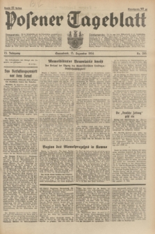 Posener Tageblatt. Jg.73, nr 285 (15 Dezember 1934) + dod.