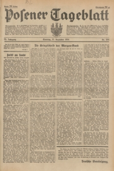 Posener Tageblatt. Jg.73, nr 286 (16 Dezember 1934) + dod.